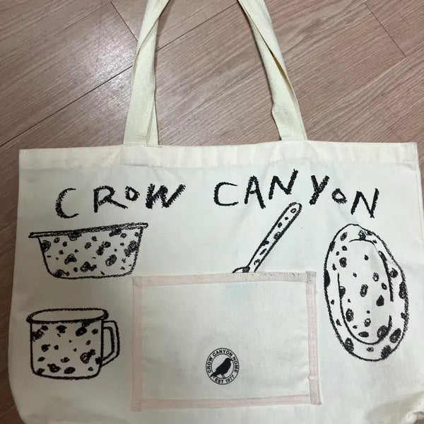 [BUNJANG] Crow Canyon Popup Eco Bag Shoulder Bag / 크로우캐년 팝업 에코백 가방 숄더백