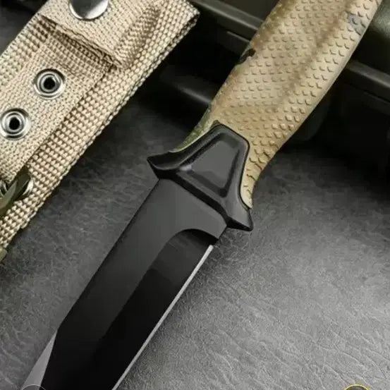 [BUNJANG] Gerber Camo Pattern Knife (Black Blade) / GERBER 칼 나이프 블랙/카모 패턴