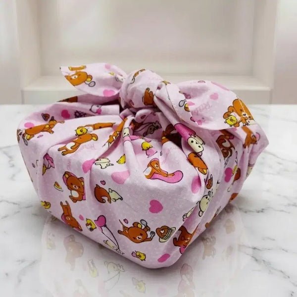 [BUNJANG] Rilakkuma Handkerchief Cotton / 리락쿠마 손수건