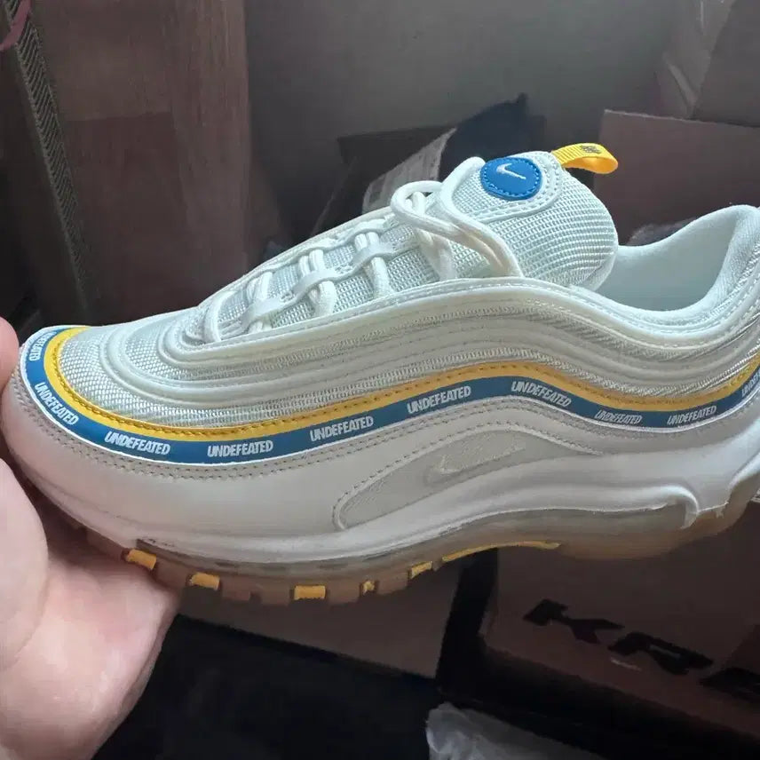 [BUNJANG] Nike Air Max 97 UNDFTD White/Yellow / 나이키 에어맥스 97 UNDFTD 화이트/옐로우
