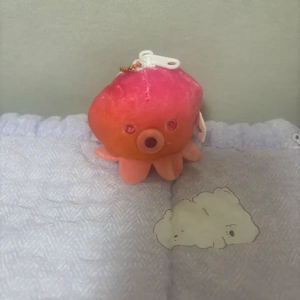 [BUNJANG] Octopus and Takoyaki Plush Keyring / 인형키링