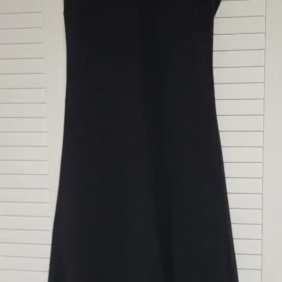 [BUNJANG] Black Chiffon Dress - One Size / 블랙 쉬폰 원피스 프리