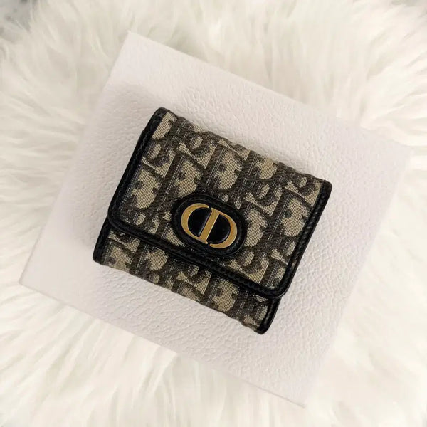 [BUNJANG] Dior Dior Oblique Montaigne 30 Wallet / [정품] 디올 오블리크 몽테인 30 반지갑
