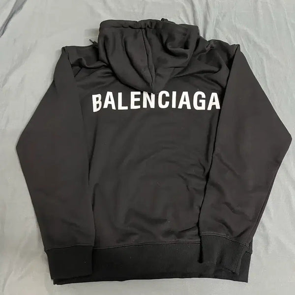 [BUNJANG] Balenciaga Back Logo Hoodie / 발렌시아가 백로고 후드티 M/95