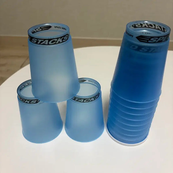 [BUNJANG] Speed Stacks Pro 2x Blue Ice Full Set / 스포츠스태킹 프로2x 블루 아이스 풀셋 팝니다.