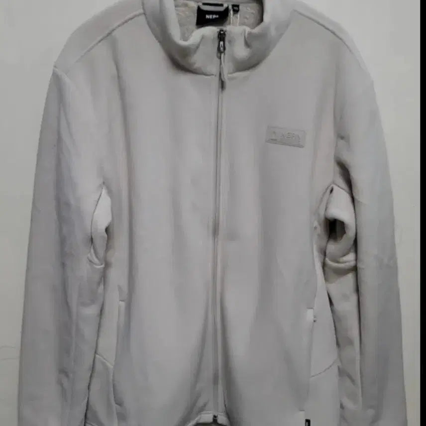 [BUNJANG] NEPA Fleece Zip-Up Jacket Beige / 네파 플리스 자켓 새상품입니다