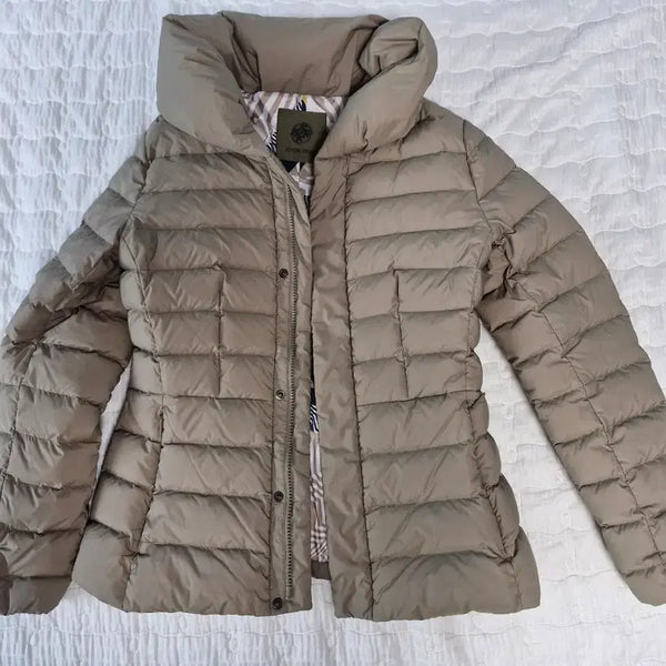 [BUNJANG] KOLON Sport Lightweight Down Jacket Beige Size 95 / 코오롱 경량 패딩 베이지