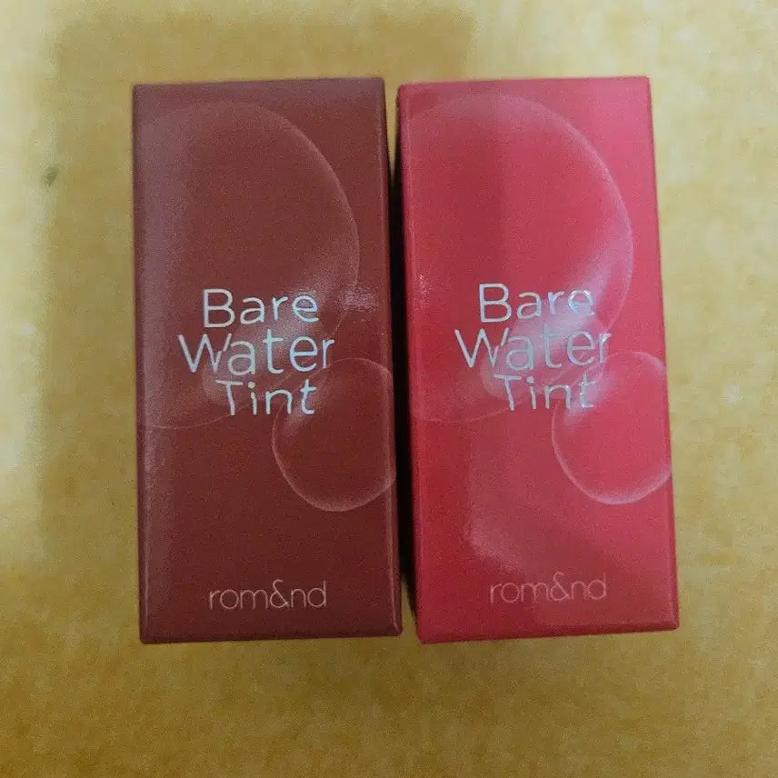 [BUNJANG] Rom&nd Bare Water Tint Bundle Set (Apple O's, Chili Rush) / 일괄)롬앤 베어 워터 틴트 애플오즈, 칠리러쉬