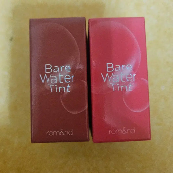 [BUNJANG] Rom&nd Bare Water Tint Bundle Set (Apple O's, Chili Rush) / 일괄)롬앤 베어 워터 틴트 애플오즈, 칠리러쉬