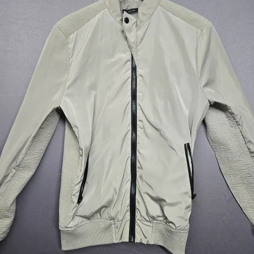 [BUNJANG] Zara Men's Beige Blouson Jacket / 자라 남성 블루종 자켓 베이지