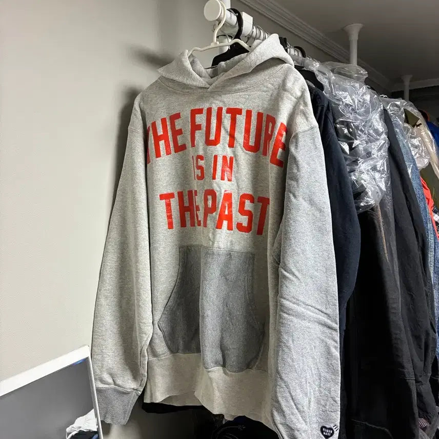 [BUNJANG] Human Made Heavyweight Hoodie L Size / 휴먼메이드 헤비웨이트 후드 L사이즈