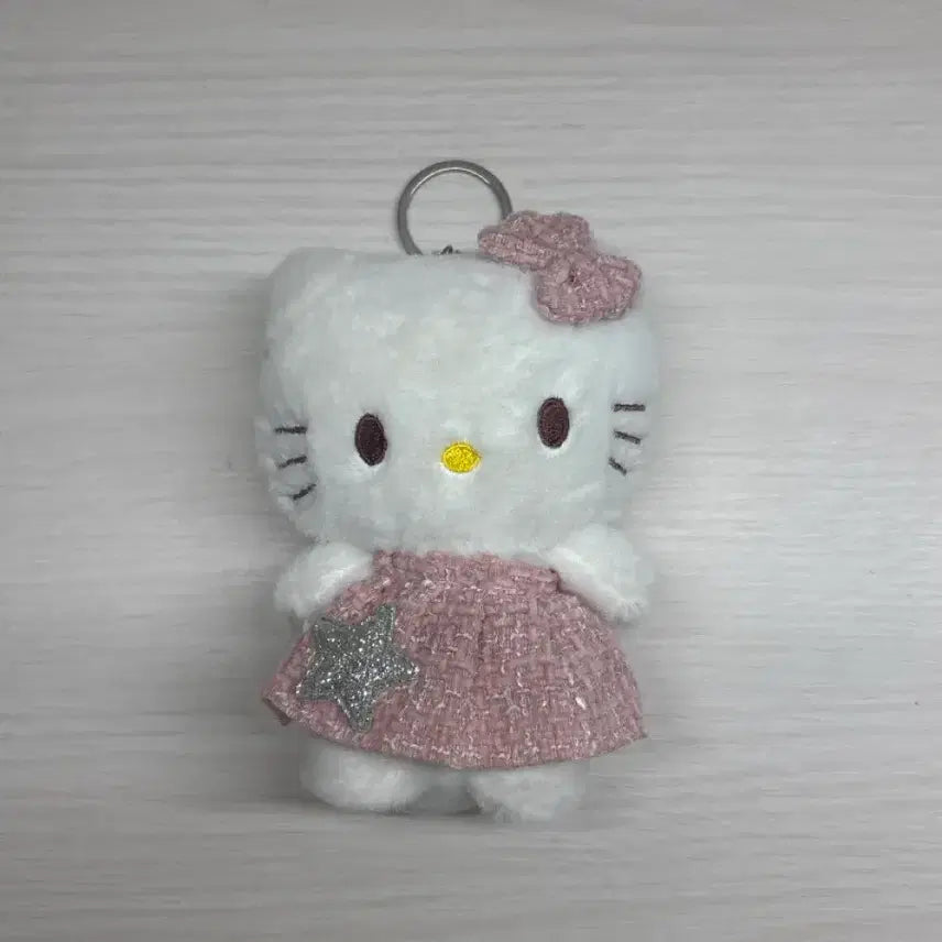 [BUNJANG] Hello Kitty Bag Charm Plush / 헬로 키티 가방 인형 키링