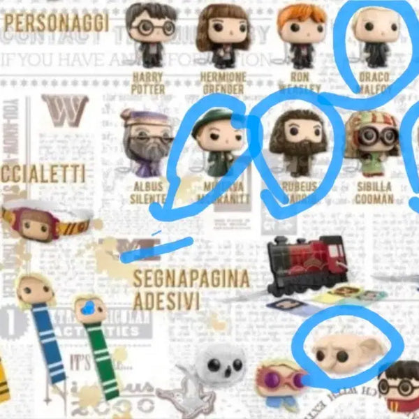 [BUNJANG] Harry Potter Kinder Joy Figure Bundle Set / 해리포터 킨더조이 피규어 일괄