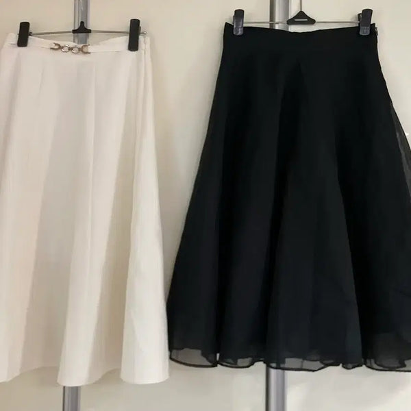 [BUNJANG] Imported Long Flare Skirt / 수입의류 개당) 롱 플레어 스커트 롱치마
