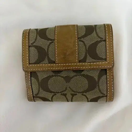 [BUNJANG] Coach Signature Pattern Wallet / 코치 지갑