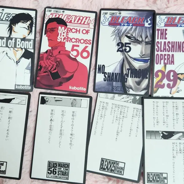 [BUNJANG] Bleach Tite Kubo Illustration Karuta Card Bundle Set - Ichigo / 블리치 권두시 카루타 일괄 판매 이치고