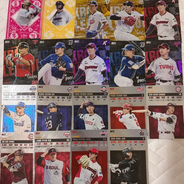 [BUNJANG] KBO League Official Collection Cards Bundle / KBO 카드 일괄 판매합니다(승리부적,패러렐,홀로,레코드 포함)