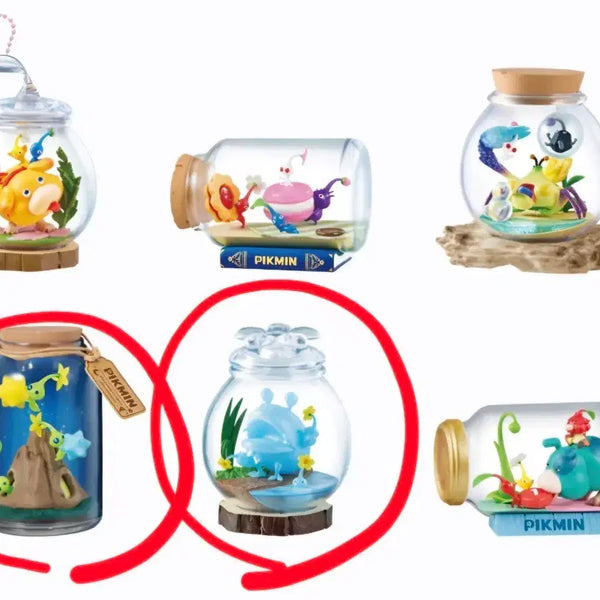 [BUNJANG] Pikmin Terrarium Re-ment Vol. 2 (Pieces 4 & 5) Bundle Set Sealed / 피크민 테라리움 리멘트 2탄 4,5번 일괄 미개봉