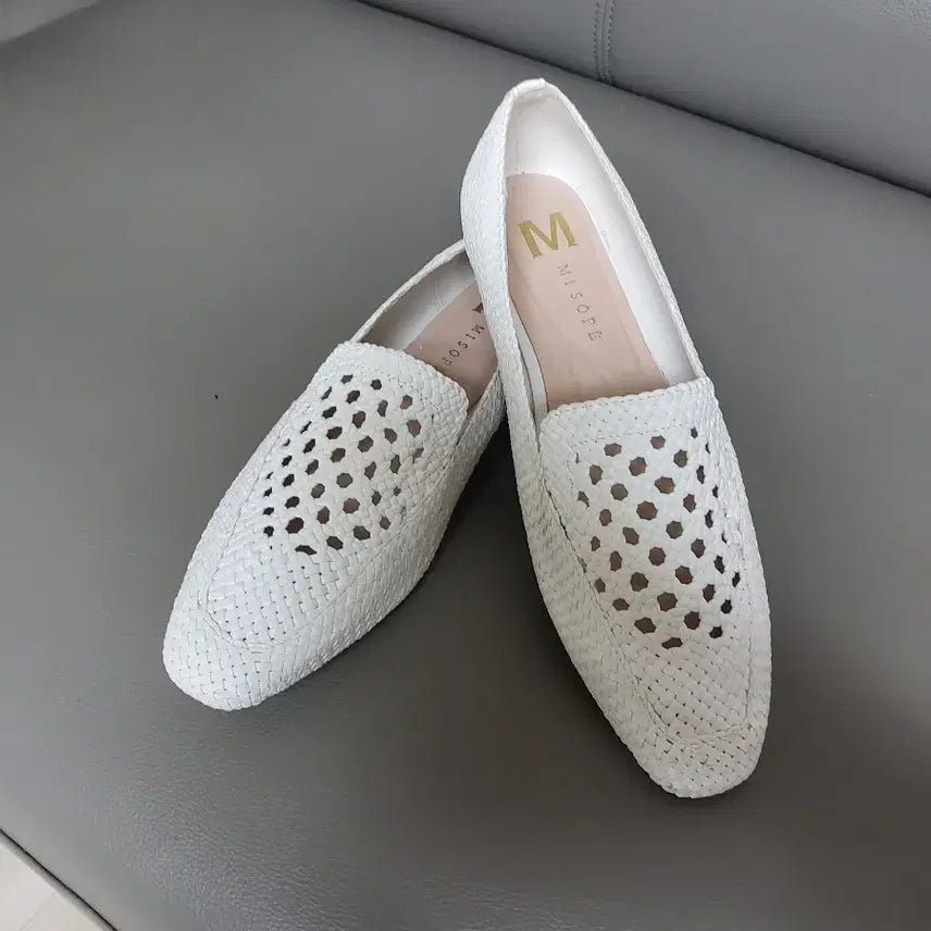 [BUNJANG] MISOPE Punch Loafers - Women's 245 / 미소페 펀칭로퍼 여 245( 실착1회)