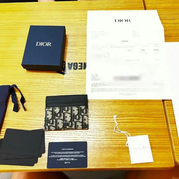 [BUNJANG] Dior Dior Oblique Card Holder / (풀구성) 디올 오블리크 지갑 판매
