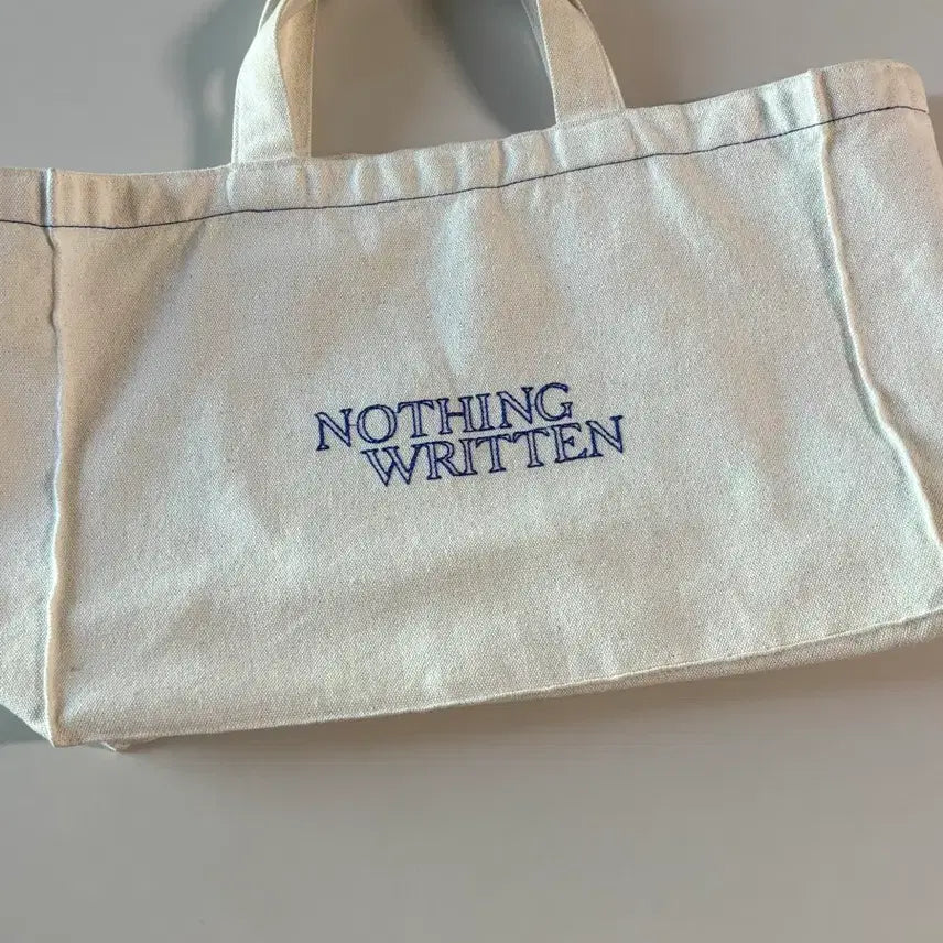 [BUNJANG] Nothing Written Small Eco Bag / 낫띵리튼 에코백 스몰