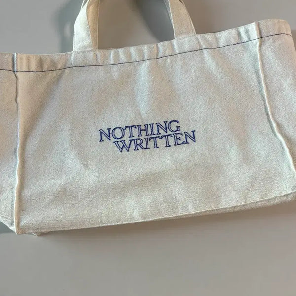 [BUNJANG] Nothing Written Small Eco Bag / 낫띵리튼 에코백 스몰