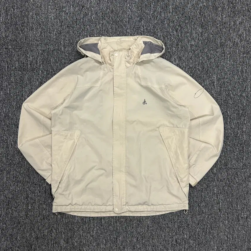 [BUNJANG] Beanpole Beige Windbreaker Jacket L / 빈폴 베이지 바람막이 자켓 L