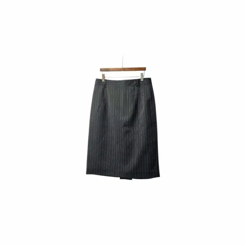 [BUNJANG] JJ JIGOTT Stripe H-Line Midi Skirt / JJ지고트  스트라이프 스커트