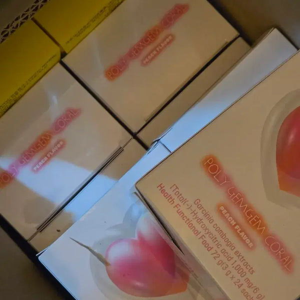 [BUNJANG] PolyGemGem Coral & Pastel Diet Supplement Set / 강다인 공구 폴리젬젬 다이어트 보조제 폴젬 판매