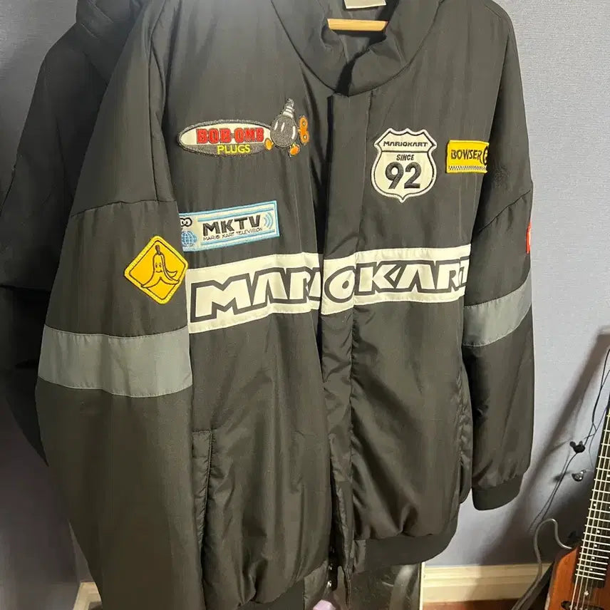 [BUNJANG] Universal Mario Kart Racing Jacket / 유니버셜 마리오카트 레이시 자켓