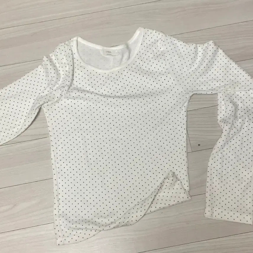 [BUNJANG] Dot Long Sleeve T-Shirt / 도트긴팔티
