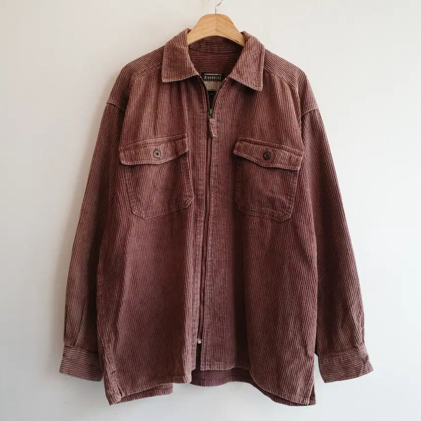 [BUNJANG] Bluenotes Corduroy Two-Pocket Zip-Up Jacket / Bluenotes 코듀로이 투포켓 집업 자켓