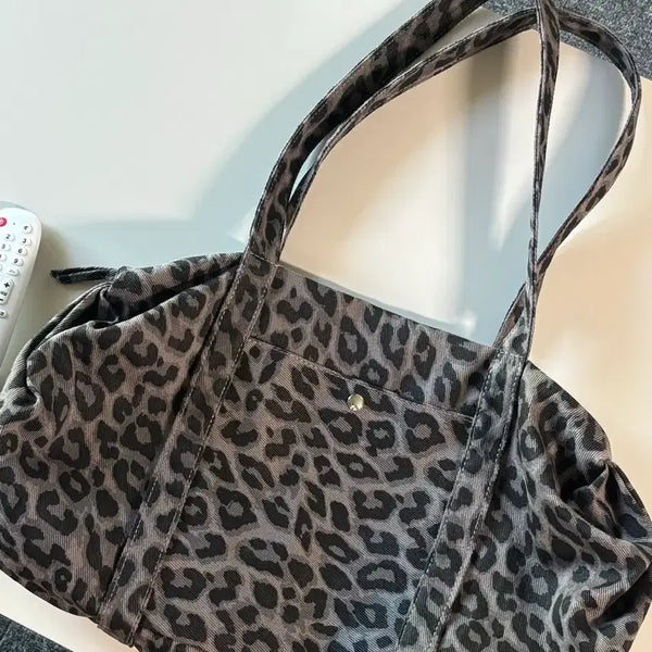 [BUNJANG] Leopard Print Shoulder Bag / 호피 숄더백