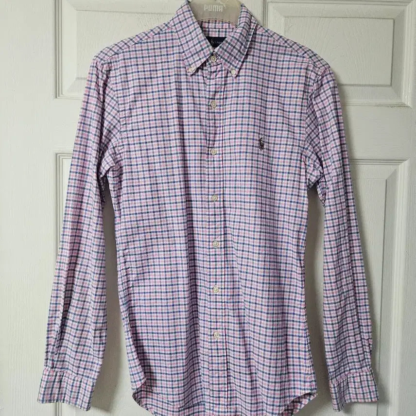 [BUNJANG] Ralph Lauren Plaid Button-Down Shirt (S/170/92A) / 랄프로렌 남방셔츠 (S/170/92A)