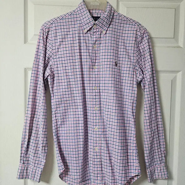 [BUNJANG] Ralph Lauren Plaid Button-Down Shirt (S/170/92A) / 랄프로렌 남방셔츠 (S/170/92A)