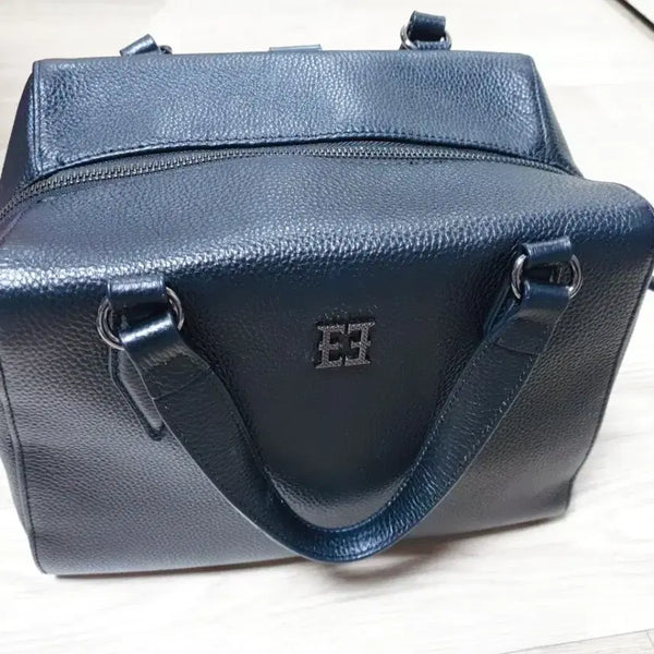 [BUNJANG] Esqia Natural Cowhide Leather Square Bag (Convertible Backpack/Crossbody) Tote Shoulder iPad Camera Bag / [에스콰이어] 천연소가죽 스퀘어백 (백팩과 크로스백도 가능), 토트백, 숄더백, 아이패드 가방, 카메라백, 토드백 에스콰이아
