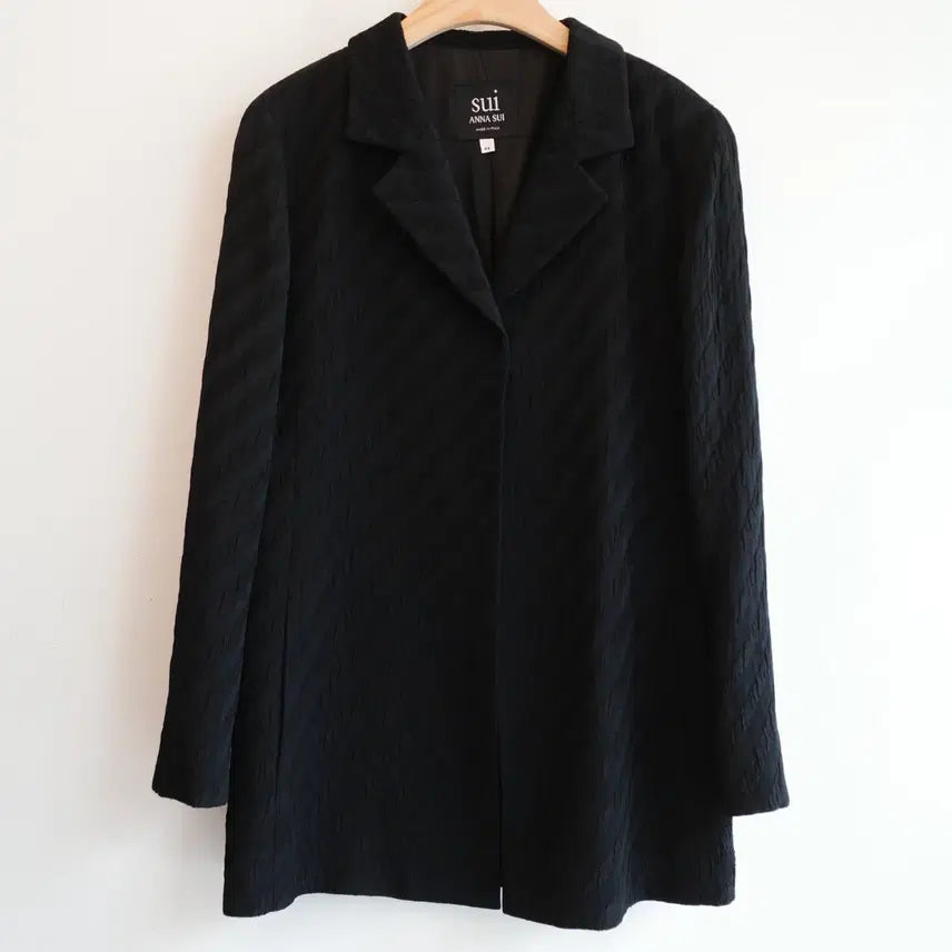 [BUNJANG] ANNA SUI One-Button Jacket Made in Italy / ANNA SUI 안나수이 원버튼 자켓 (MADE IN ITALY)