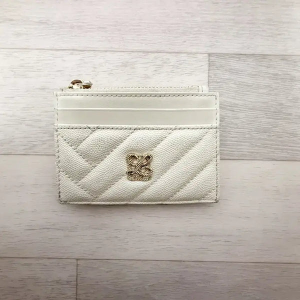 [BUNJANG] Louis Quatorze Women's Quilted Card Wallet / 루이까또즈지갑