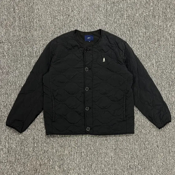 [BUNJANG] Yale Black Quilting Jacket XL / 예일 블랙 퀄팅 자켓 XL