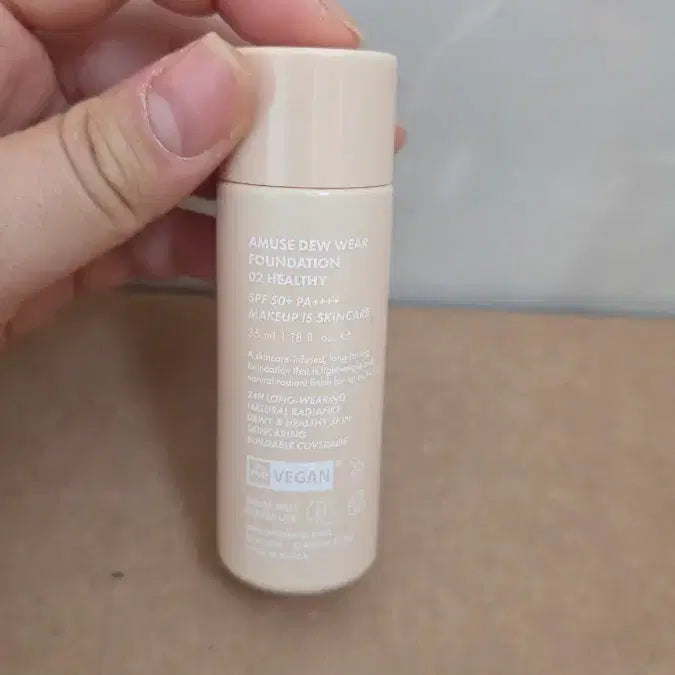 [BUNJANG] Amuse Dew Wear Foundation 02 Healthy Refill 35ml / 어뮤즈 듀 웨어 파운데이션 02 헬시 리필 35ml