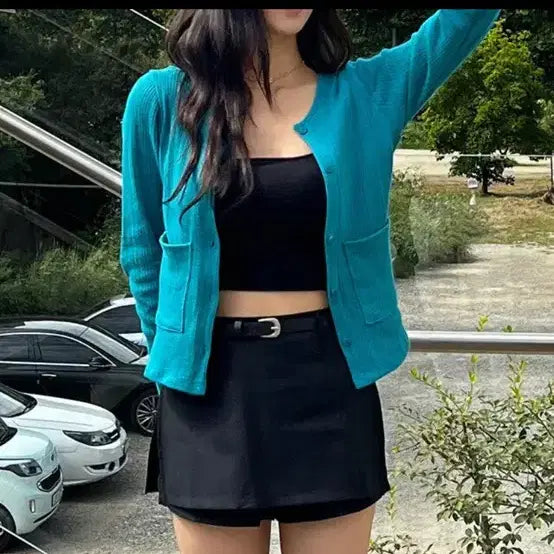 [BUNJANG] Mint Cardigan / 민트 가디건