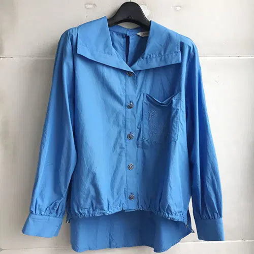 [BUNJANG] Blue Pepe Genuine Light Blue Thin Jacket / 블루페페 정품/2022 - 통통55.66/새거수준
