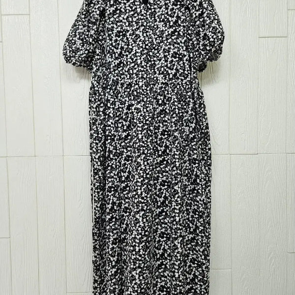 [BUNJANG] Plus Size Cotton Gauze Dress / 빅사이즈 지지미원피스