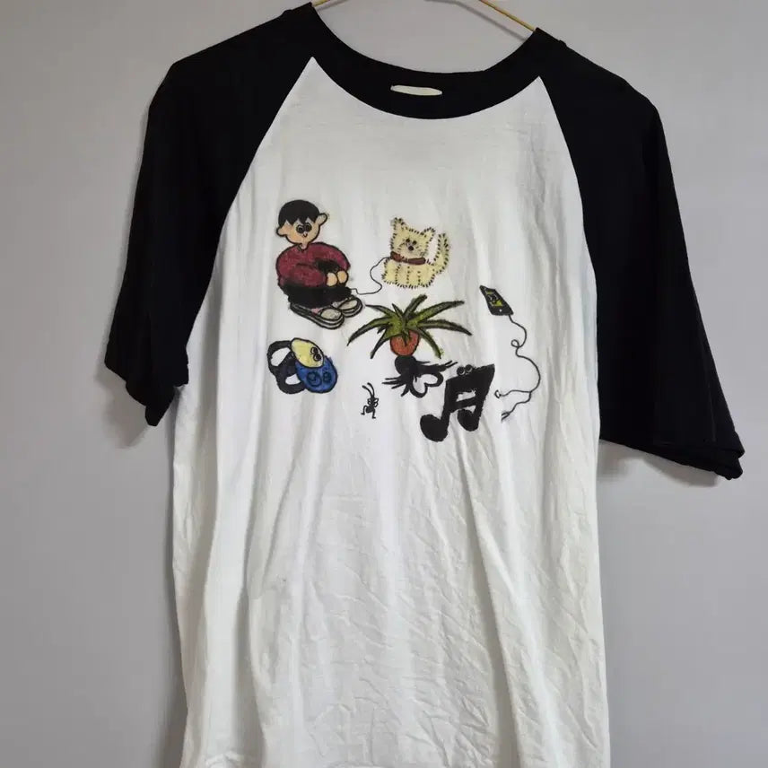 [BUNJANG] Bururu Raglan T-Shirt / 부르르 나그랑 티셔츠