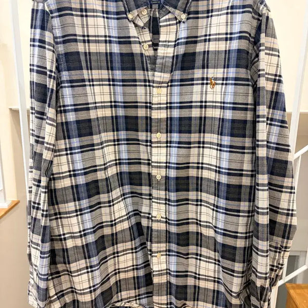 [BUNJANG] Polo Ralph Lauren Classic Fit Check Shirt / 폴로 랄프로렌 체크 남방