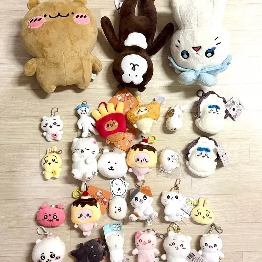 [BUNJANG] Chikawa Hachiware Nanka Kimoino Nanka Chiikawa Character Keychain/Strap / 먼작귀 치이카와 하치와레 춘배영철냐한남자농담와다다곰이키링인형뽑기가방열쇠고리(개당