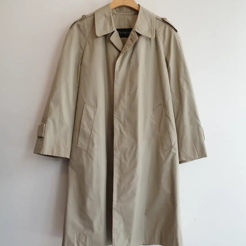 [BUNJANG] LANVIN Cotton Trench Coat / LANVIN 랑방 코튼 트렌치코트