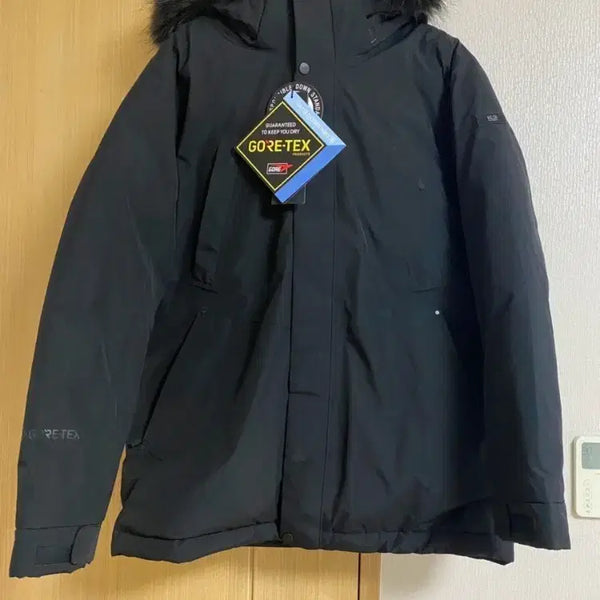 [BUNJANG] K2 Wimir Down Parka Black L / K2 위미르 고어텍스 거위털 라쿤퍼 패딩 블랙 L 100