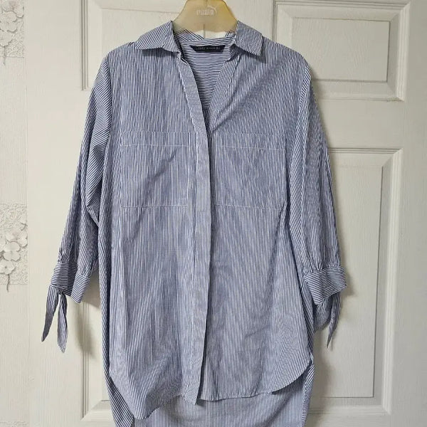 [BUNJANG] Zara Women's Oversized Fit Shirt (M) / 자라우먼 오버핏 남방셔츠 (M)