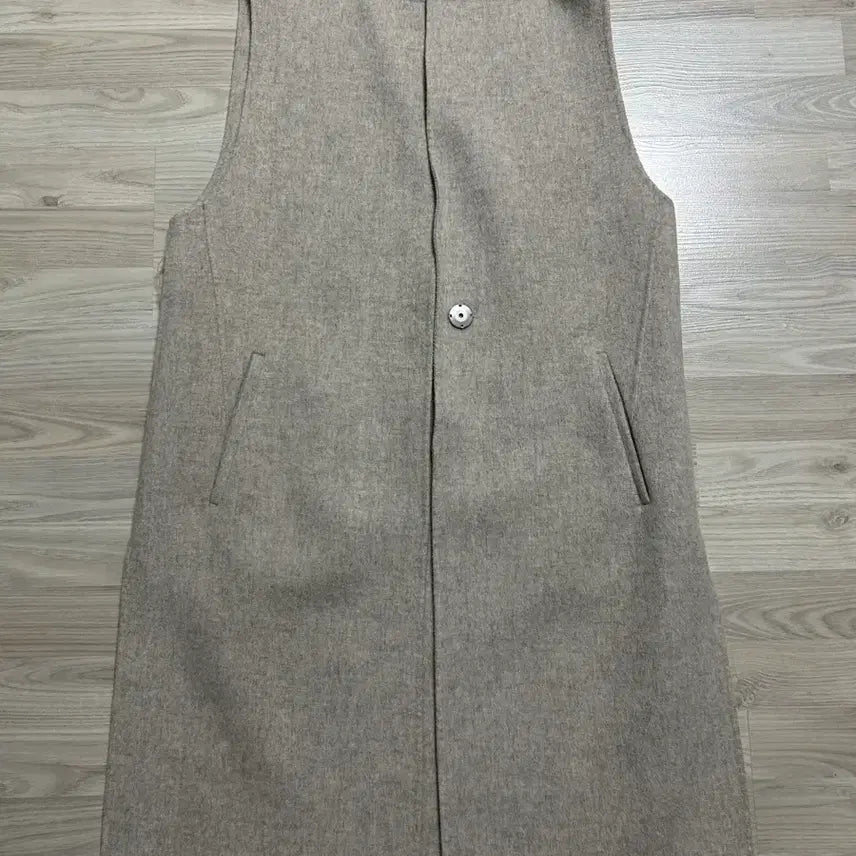 [BUNJANG] Nice Clab Handmade Long Vest / 나이스클랍 핸드메이드 롱조끼